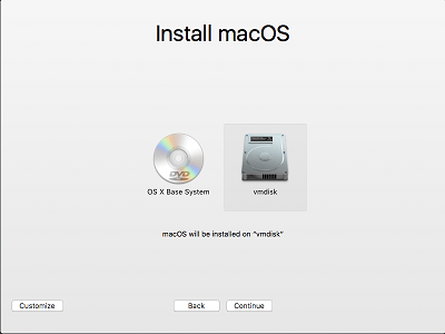 установка mac os